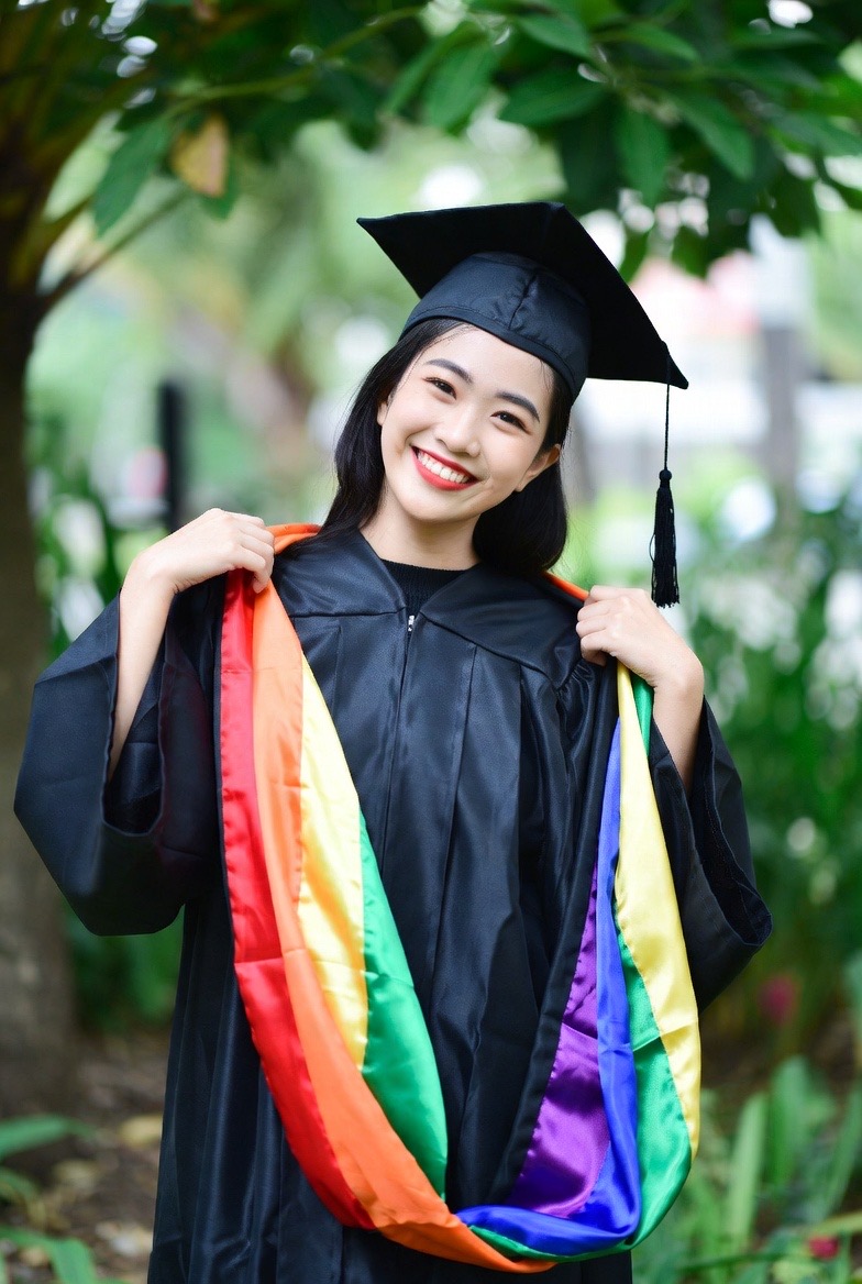 Original graduation photo